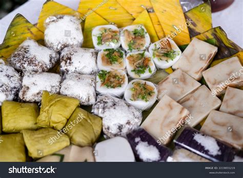 Jajanan Pasar Various Colorful Traditional Indonesian Stock Photo 2219855219 | Shutterstock