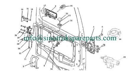 Sinotruk Cab Sinotruk Engine Sinotruk Part Sinotruk Spare Part