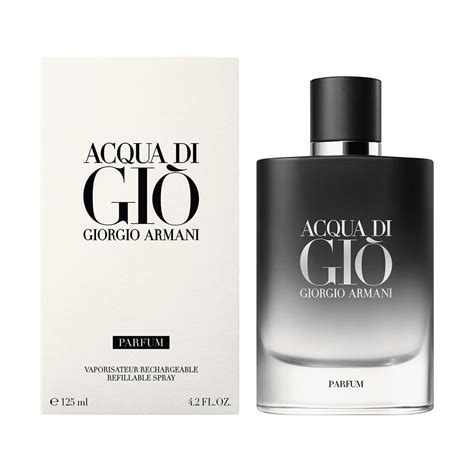 Giorgio Armani Acqua Di Gio Perfume For Men Parfum 125ml Refillable