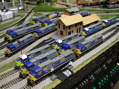 My CSX YN2 Loco collection. About 17 locos in all. | TrainBoard.com ...