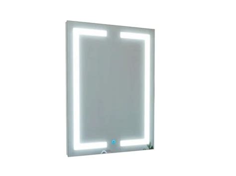 Espelho Luz Led Iluminação Embutida Touch 50x70cm Bivolt