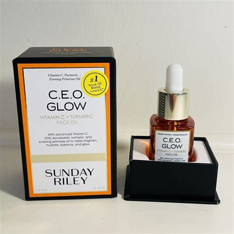 Sunday Riley Ceo Glow Vitamin C And Turmeric Face Oil Oz Ml