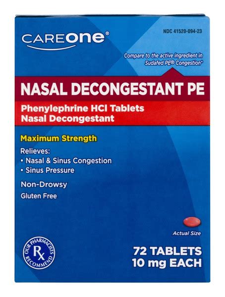 Source Careone Nasal Decongestant Pe