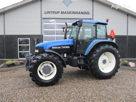 New Holland Tm Ss Med Frontlift Og Nye Ford K Traktor P Hjul Til