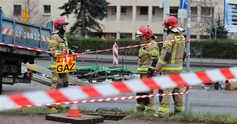 Awaria gazociągu przy moście Szczytnickim Ruch na moście został przyw