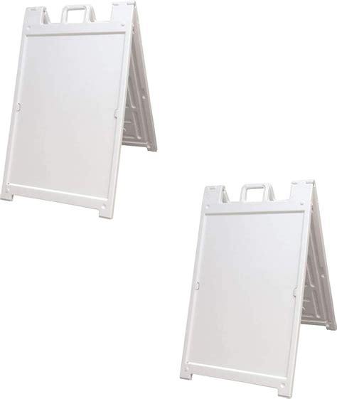 Amazon Vinsetto X Plastic Folding A Frame Sandwich Board