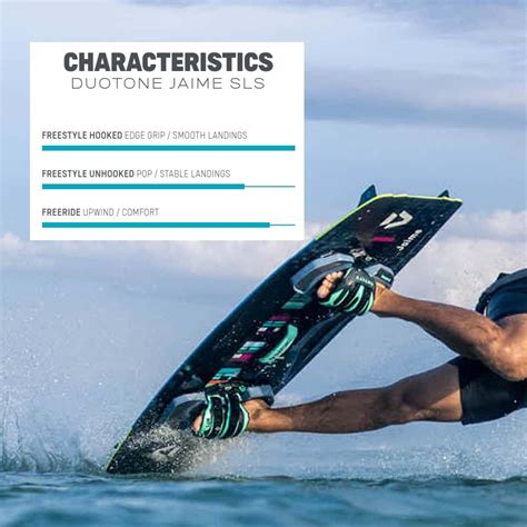 Duotone Jaime SLS Kiteboard 2022 Kitesurf H2O Sports H2O Sports