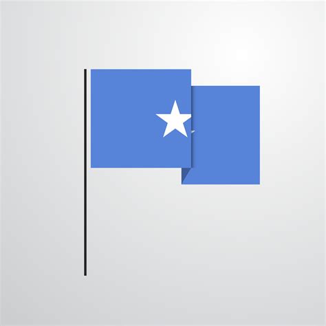 Somalia waving Flag design vector 14120836 Vector Art at Vecteezy