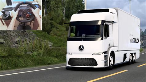 Mercedes Benz Urban E Truck Through Norway Euro Truck Simulator 2