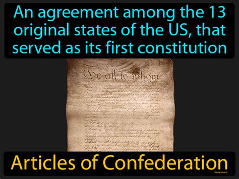 Articles Of Confederation Definition & Image | GameSmartz