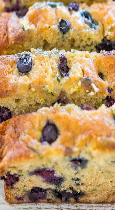 Blueberry Zucchini Bread Recipe Easy And Moist Averie Cooks Recipe Recipes Easy Bread