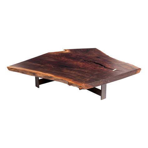 Live Edge Redwood Coffee Table At 1stdibs