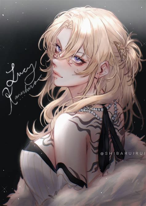 Lucy Luca Kaneshiro Luxiem Vtuber Shibaruirui Illustrations ART Street