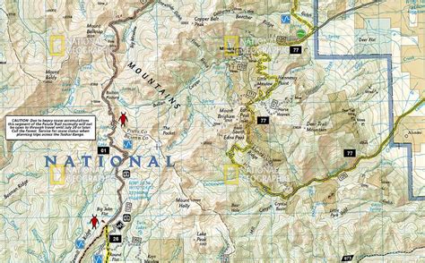 Paiute ATV Trail Map 708