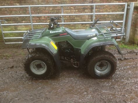 Kawasaki Klf300 C 4x4 Farm Quad Atv