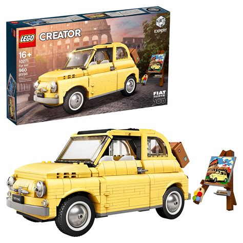 LEGO Creator Expert Fiat 500 10271 Model Car Building Kit for Adults ...