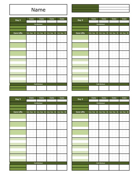 Pick Your Pt Template Excel Training Designs