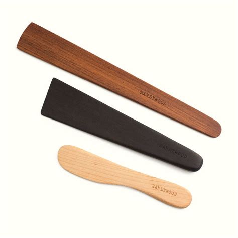 Earlywood Wood Trifecta Set Wooden Kitchen Utensils Earlywood