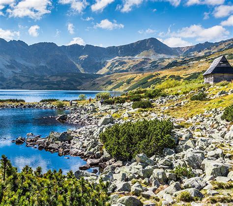 Hohe Tatra Wandern Im Gebirge In Der Slowakei Polen