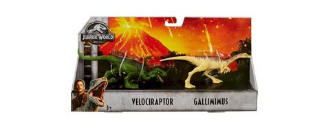 Toys Toys And Hobbies Jurassic World Attack Pack Gallimimus Velociraptor Dimorphodon Dilophosaurus