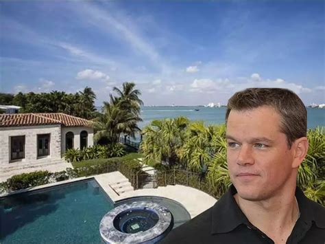 House Of The Day Matt Damon Is Selling His Miami Beach Mansion For 20 Million Business