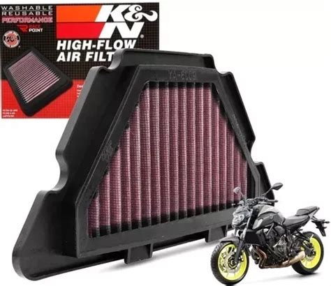 Filtro Ar K n Kn Ya 6009 Yamaha Xj Xj6 Xj6n Xj6f 2010 A 2019 Frete grátis