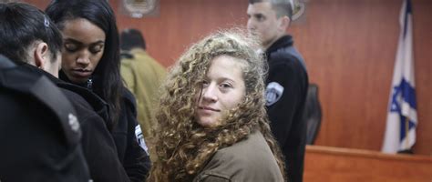 Israel Release Teenage Palestinian Activist Ahed Tamimi Amnesty