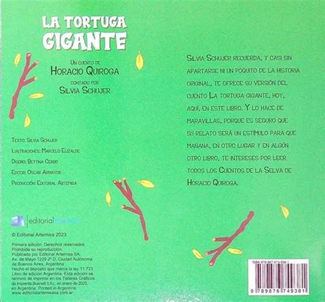 La Tortuga Gigante Horacio Quiroga MercadoLibre