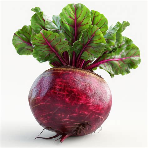 Premium Photo | Illustration white background fresh beetroot graphic