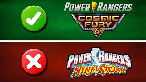 Power Rangers Los Mejores Y Los Peores Logos Desde Mighty Morphin Hasta