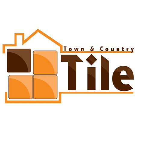 Town and Country Tile | Tile logo, Logo design art, Logo design