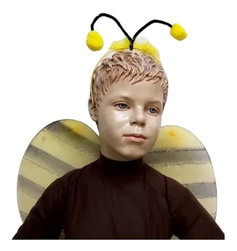 Alas De Abeja Con Diadema Para Disfraz De Primavera Niño Niña