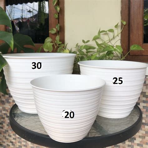 Jual POT TAWON Pot Motif Tawon Diamter 20cm 25cm 30cm POT TANAMAN