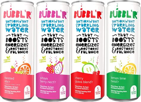 Amazon Bubbl R Twisted Elix R Antioxidant Sparkling Water With