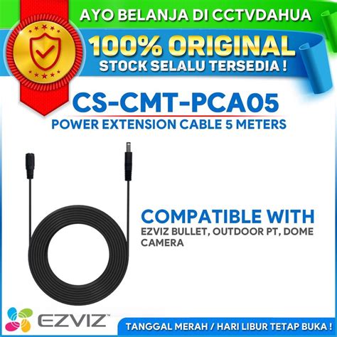 Jual Ezviz Cmt Pca Power Extension Cable Accessory For Ezviz Outdoor