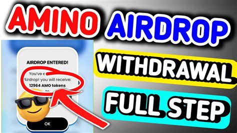 Amino Rewards App Airdrop Claiming Full Process Amino Move Amino