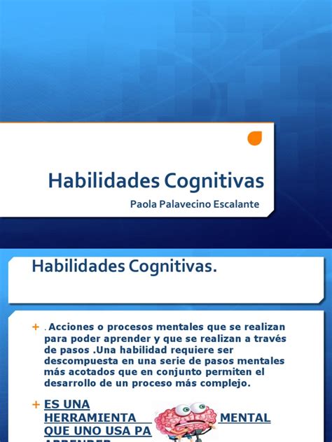 Pdf Habilidades Cognitivas E Inferencias En La Comprension Lectora