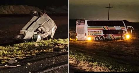 Tragedia En San Miguel Del Monte Un Choque Frontal Entre Un Micro Y