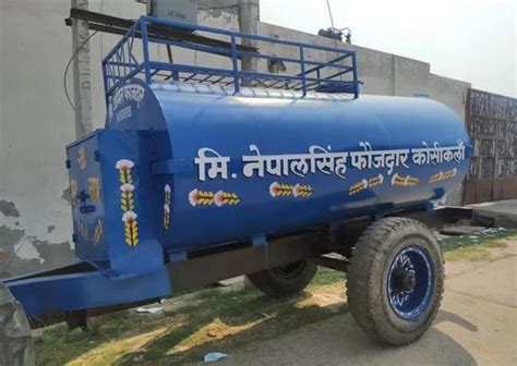 40 Hp Mild Steel Ms Tractor Water Tanker Capacity 5000 Liter At Rs