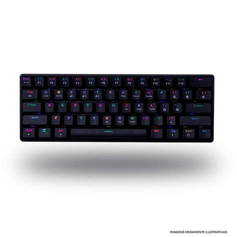 TECLADO MECANICO DAZZ ECLIPSE HUANO PTO TECLADO MECANICO DAZZ ECLIPSE