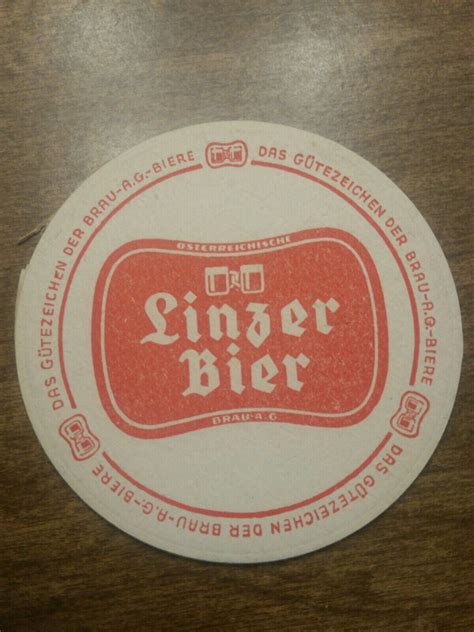 Linzer Bier Coaster Ebay