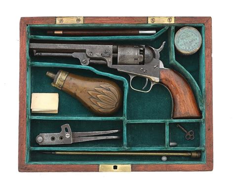 Cased Colt Model 1849 Pocket Percussion Revolver