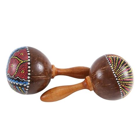 Percussion Maracas Pair Of Shakers Rattles Sand Hammer Percussion