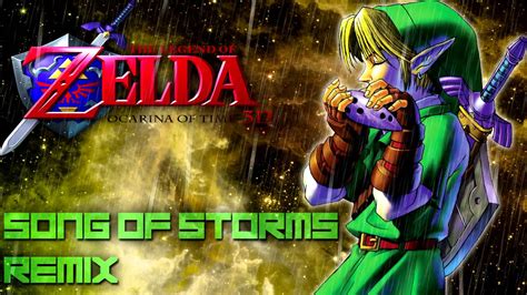 The Legend Of Zelda Ocarina Of Time The Song Of Storms Remix