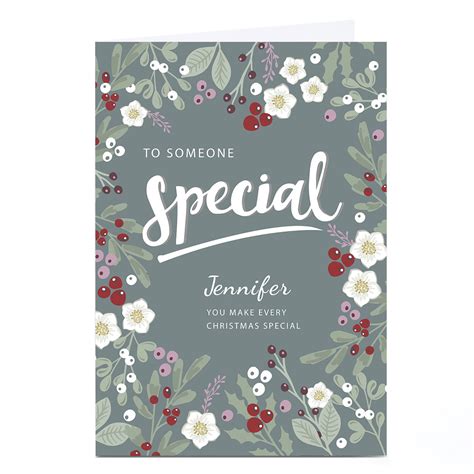 Buy Personalised Kerry Spurling Christmas Card To Someone Special For Gbp 2 29 Card Factory Uk