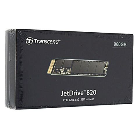 送料無料Transcend製 Mac専用SSDアップグレードキット JetDrive 820 TS960GJDM820 オンライン