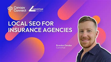 Local Seo For Insurance Agencies Canopy Connect Youtube