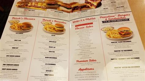 Online Menu Of Frischs Big Boy Restaurant Heath Ohio Zmenu