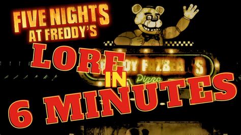 FNAF Lore In UNDER 6 MINUTES Prep For The Five Nights At Freddys Movie