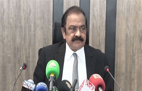 Appeal In Court Dont Riot Rana Sanaullah Tells Pti After